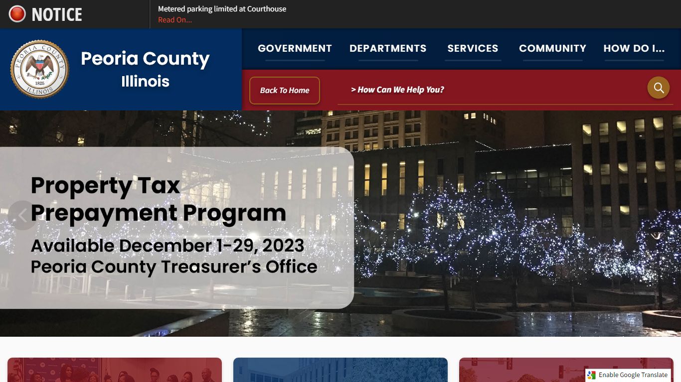 Archive Center • Peoria County, IL • CivicEngage